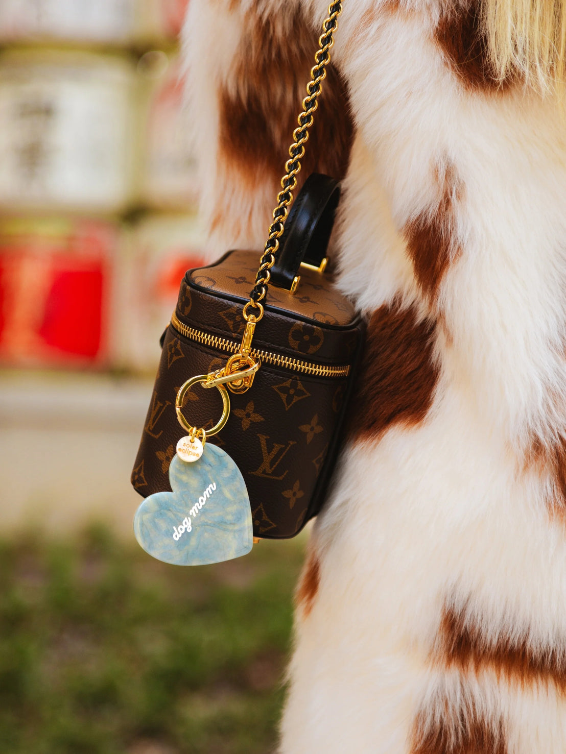 Dog Mom Bag Charm