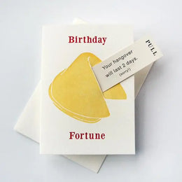 Hangover Birthday Fortune, Steel Petal Press