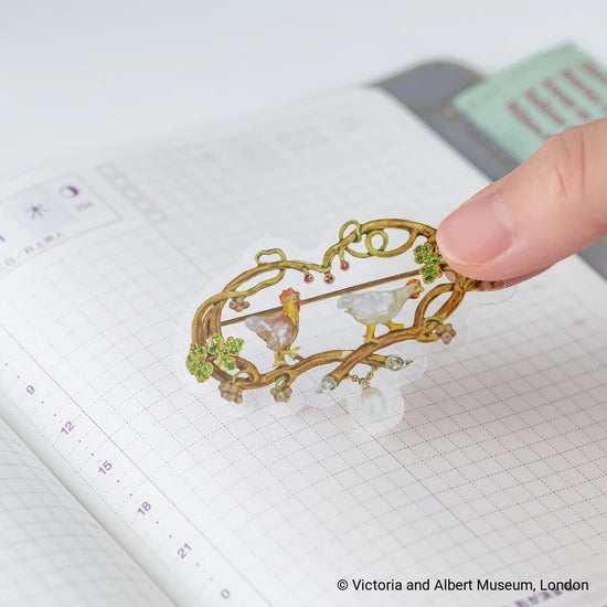 Hobonichi V&A Series: Almost Actual-Size Jewelry Stickers