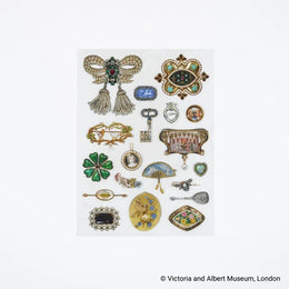 Hobonichi V&A Series: Almost Actual-Size Jewelry Stickers