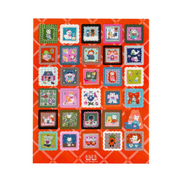 Hobonichi Yumi Kitagishi: Daily Life of White Cat Sticker Sheet