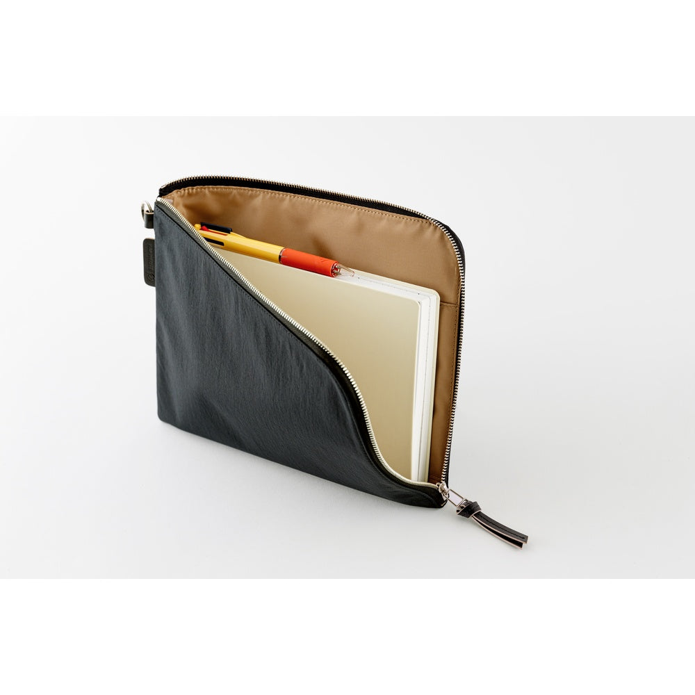 Hobonichi A5 Tragen Flat Pouch | Black