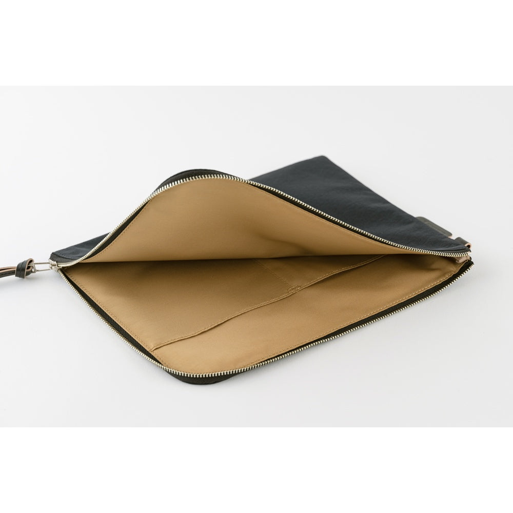 Hobonichi A5 Tragen Flat Pouch | Black