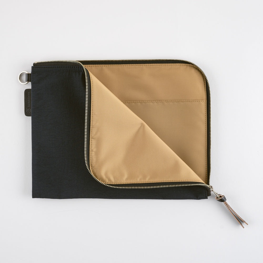 Hobonichi A5 Tragen Flat Pouch | Black