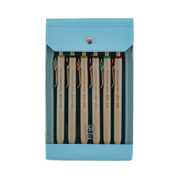 Hobonichi TSUKI no IRO Uniball Jul-Dec Pen Set