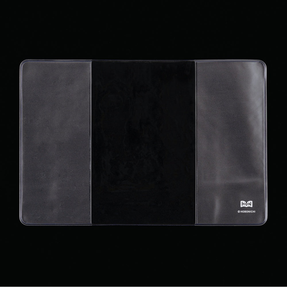 Hobonichi Clear Cover on Cover for HON A5 Size