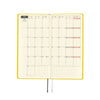 Hobonichi 2025 Techo Weeks Smooth Mustard Planner