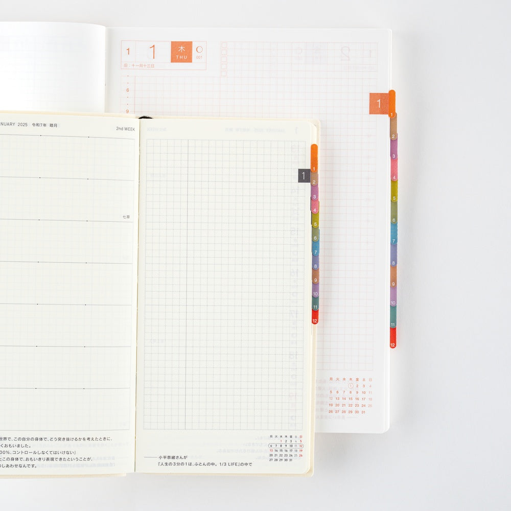 Hobonichi TSUKI Index Stickers