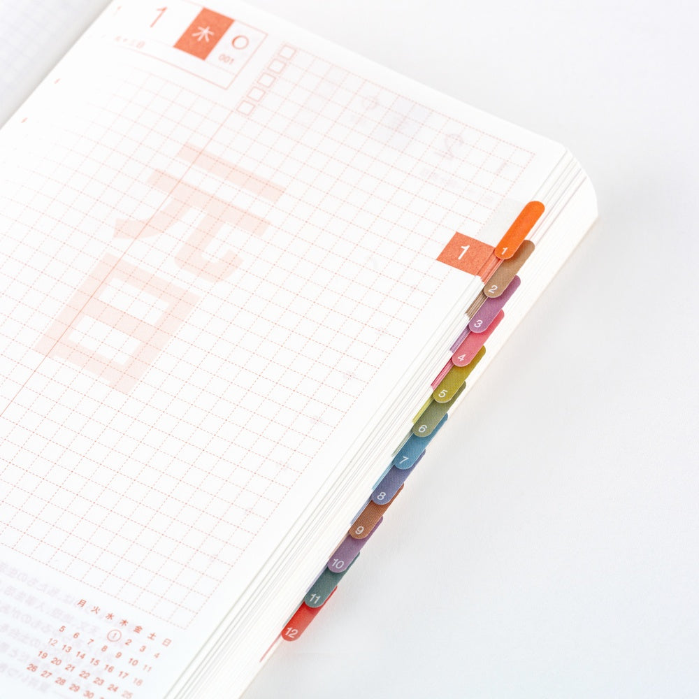 Hobonichi TSUKI Index Stickers