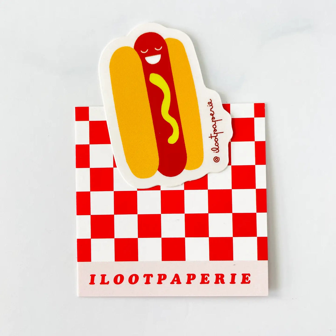 Hot Dog Mini Sticker