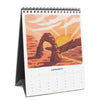 National Parks 2025 Desk Calendar