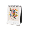 2025 Flower Studies Desk Calendar