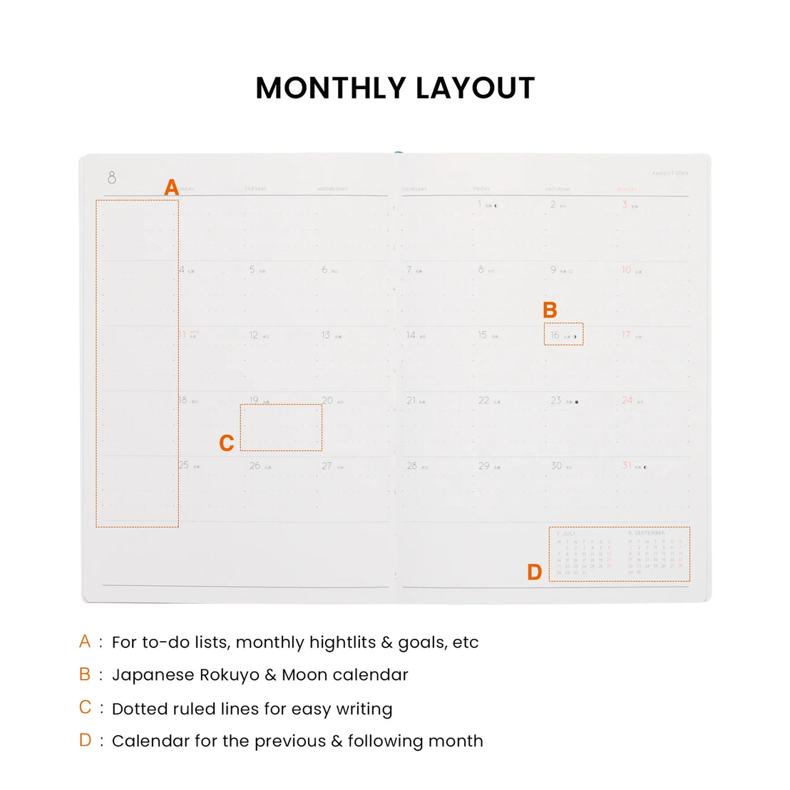 2027 Katy B6 Weekly Planner | Pink