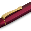 Kaweco Bordeaux Piston Sport AL Solo Fountain Pen