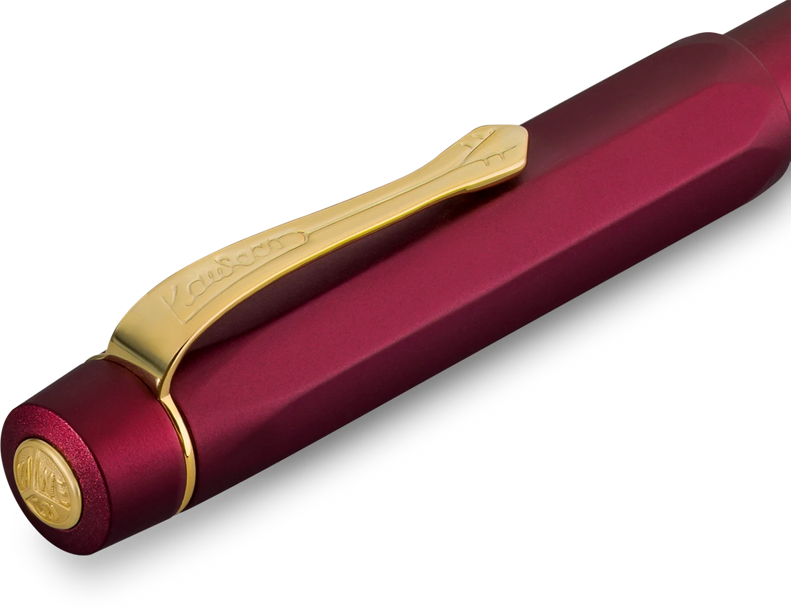 Kaweco Bordeaux Piston Sport AL Solo Fountain Pen