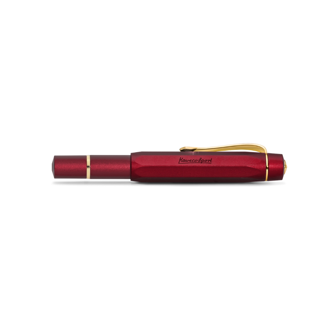 Kaweco Bordeaux Piston Sport AL Solo Fountain Pen