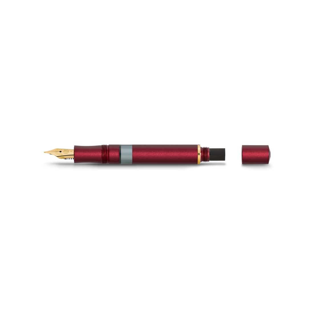 Kaweco Bordeaux Piston Sport AL Solo Fountain Pen