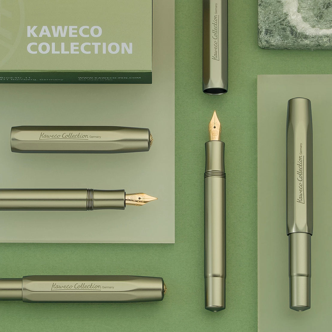 Kaweco Collection Sport Fountain Pen, Olivine