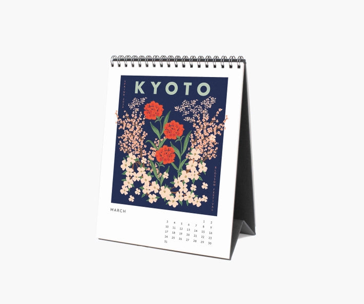 2024 Fetes Des Plantes Desk Calendar