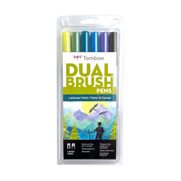 Tombow Landscape Dual Brush Pen Set