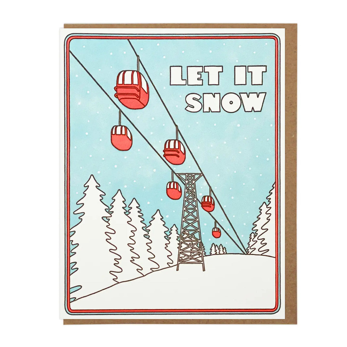 Let It Snow Ski Gondolas, Lucky Horse Press