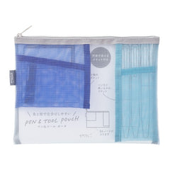 Light Blue Pen & Tool Pouch