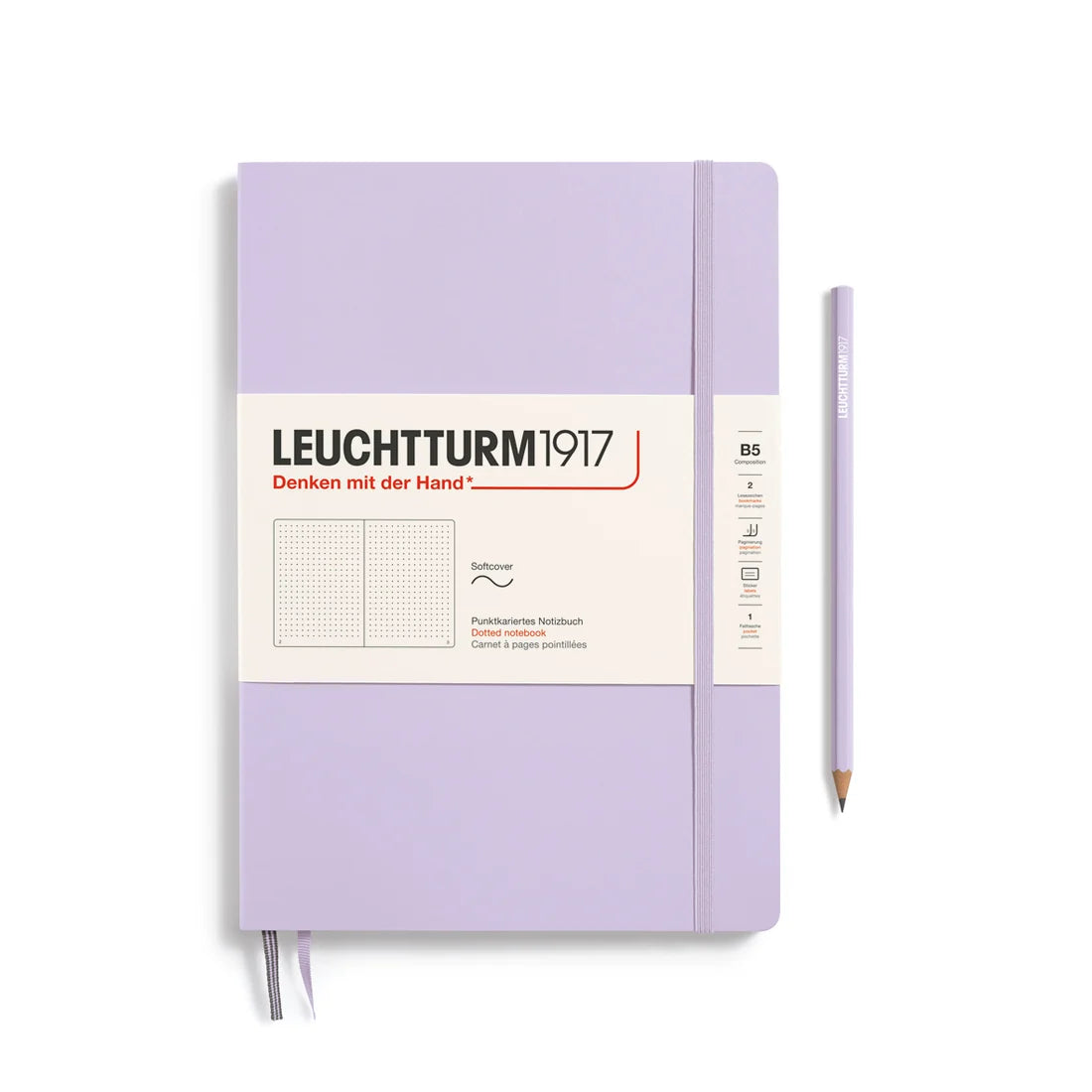 Leuchtturm1917 B5 Dotted Softcover Notebook