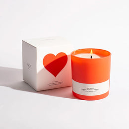 Love Potion Red Glass Candle