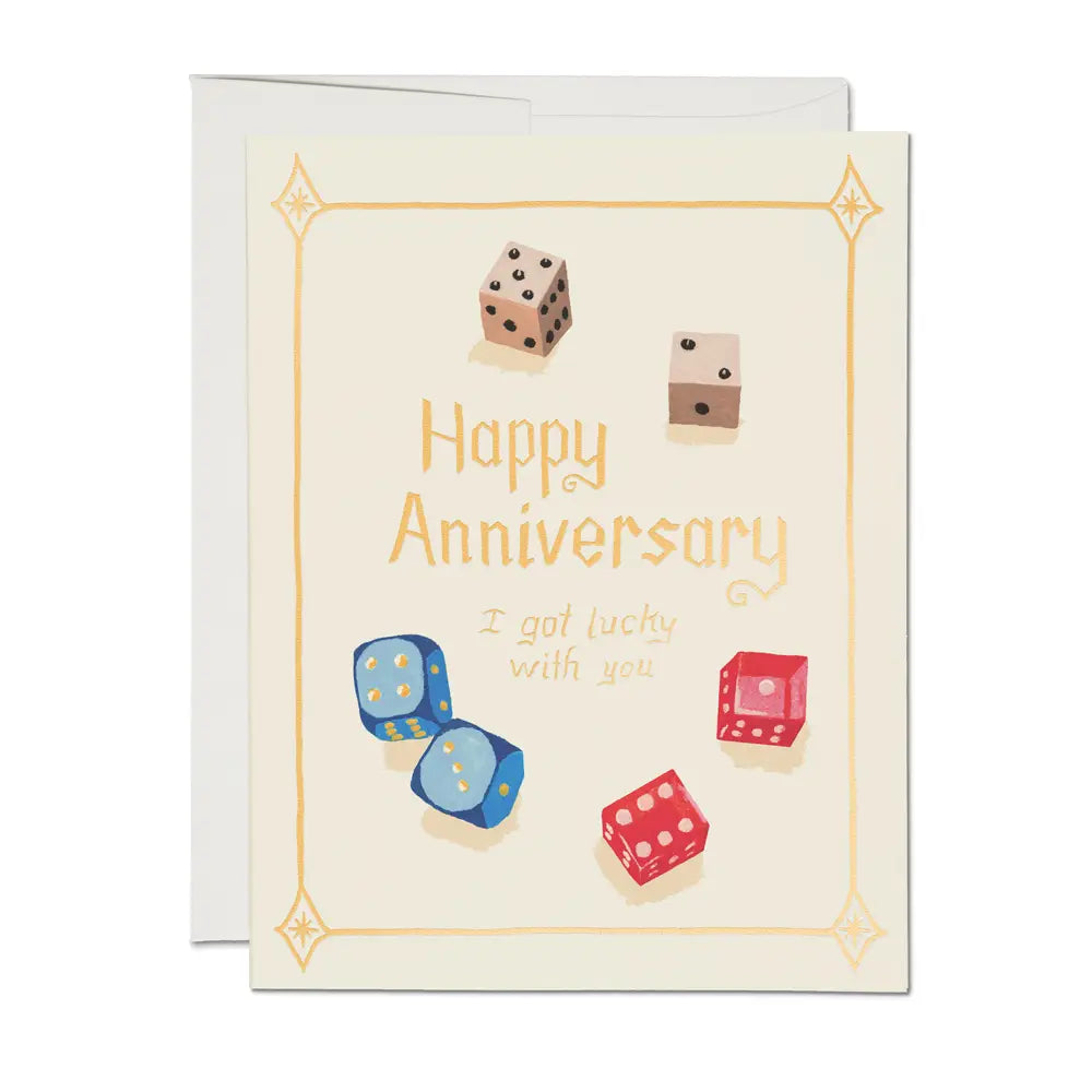 Lucky Dice Anniversary, Red Cap Cards