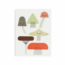 Mushrooms Mini Enclosure Card