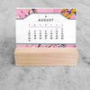 2025 Marbled Mini Desk Calendar