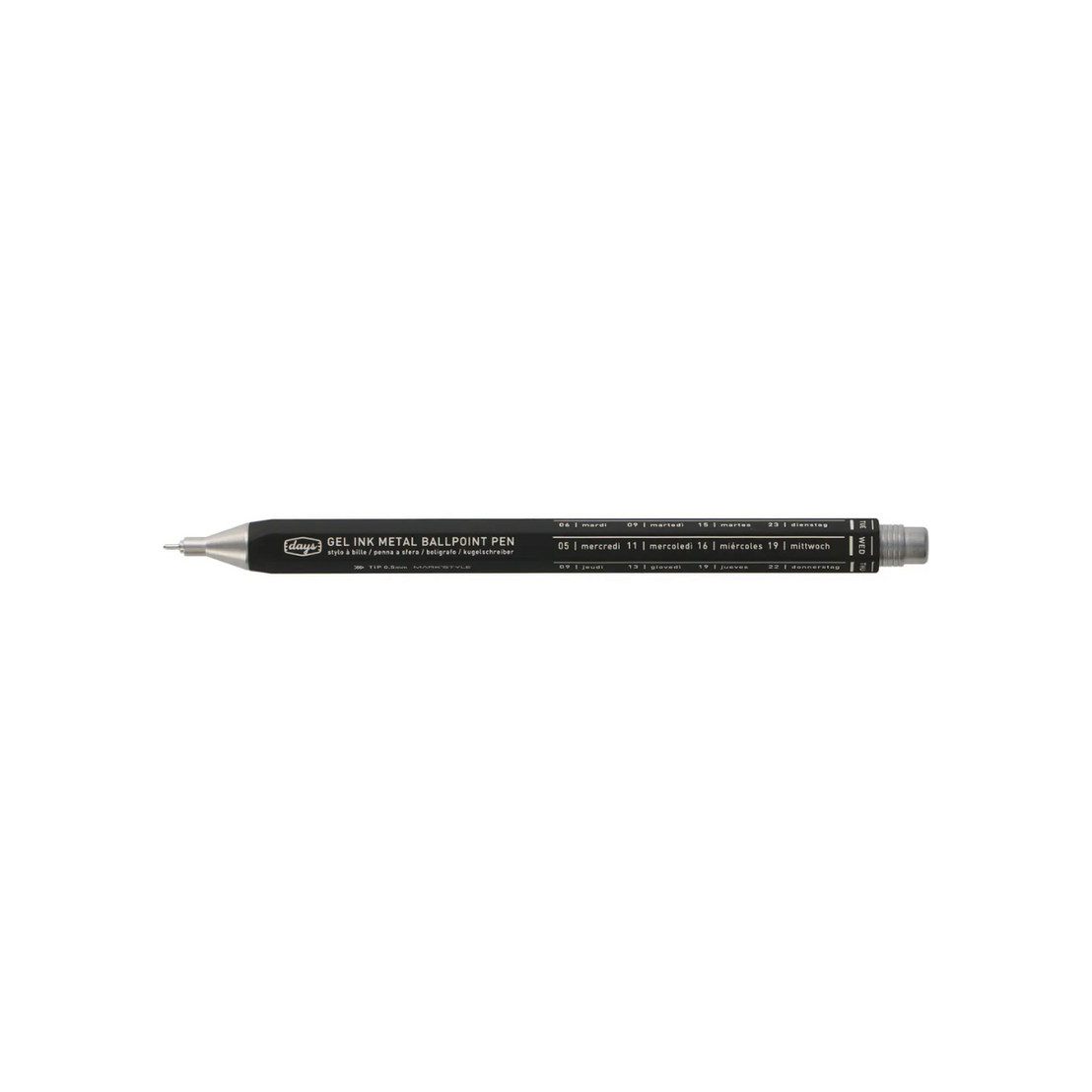 Mark's Days Gel Metal Ballpoint Pen