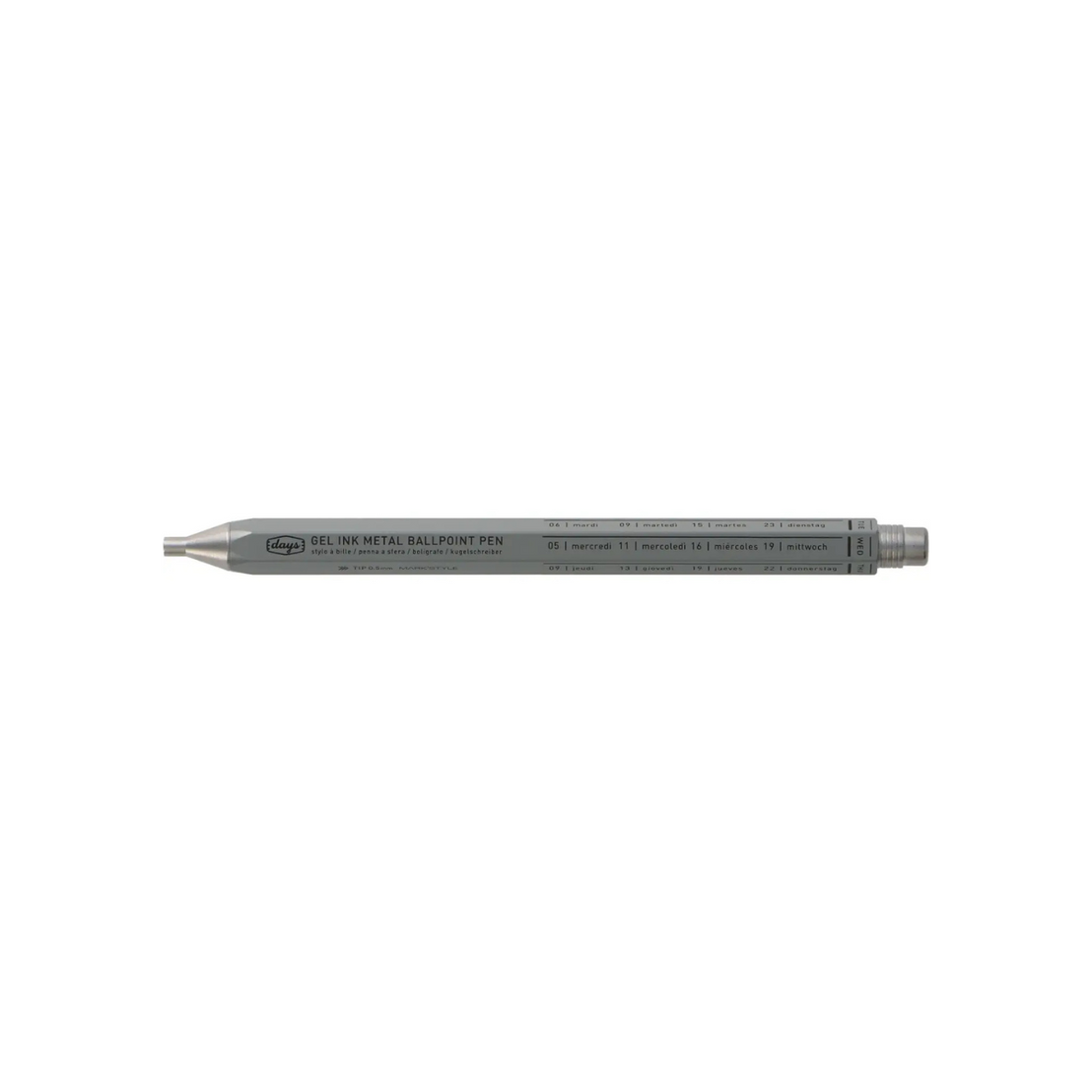 Mark's Days Gel Metal Ballpoint Pen