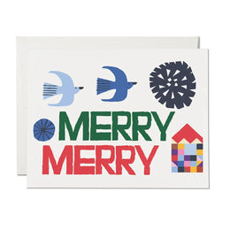 Merry Merry Holiday Boxed Set, Red Cap Cards