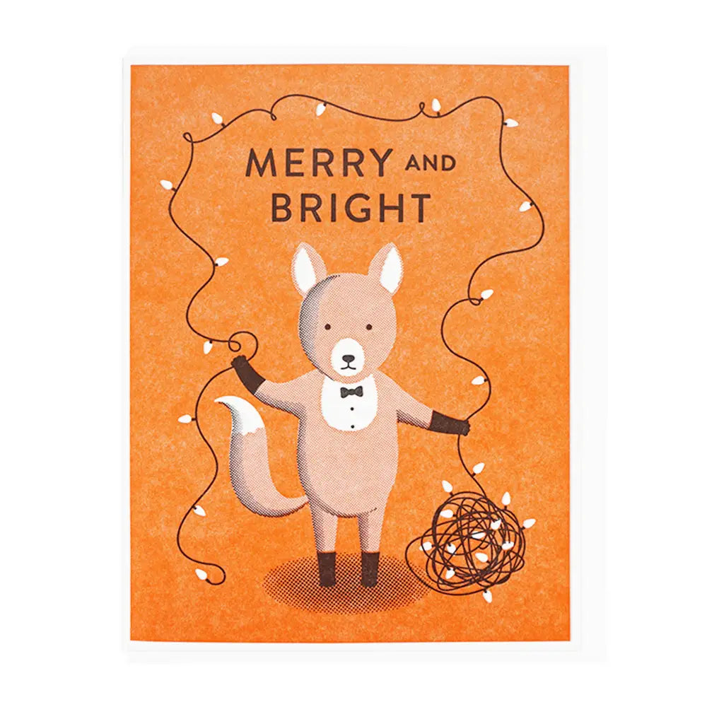 Merry and Bright Tuxedo Fox, Lucky Horse Press