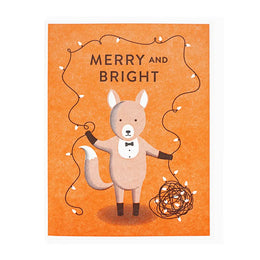 Merry and Bright Tuxedo Fox, Lucky Horse Press