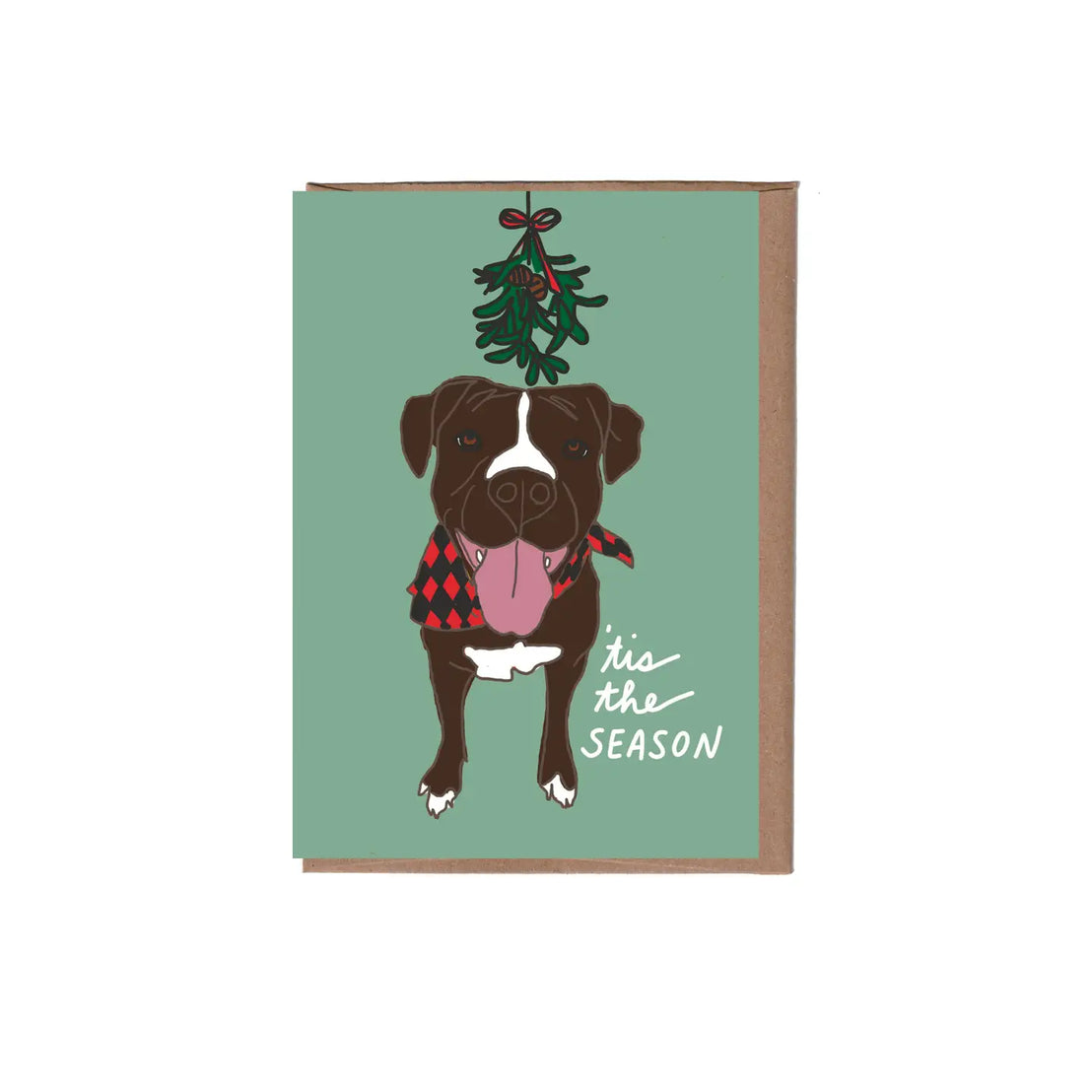 Mistletoe Randy Enclosure Card