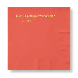 Mommy's Drink Napkins