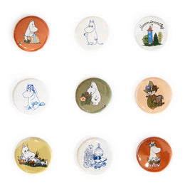 A Slow Life in Moominvalley Button