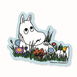 Moomintroll Flower Field Sticker