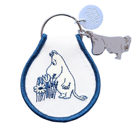 Moomintroll Garden Keychain