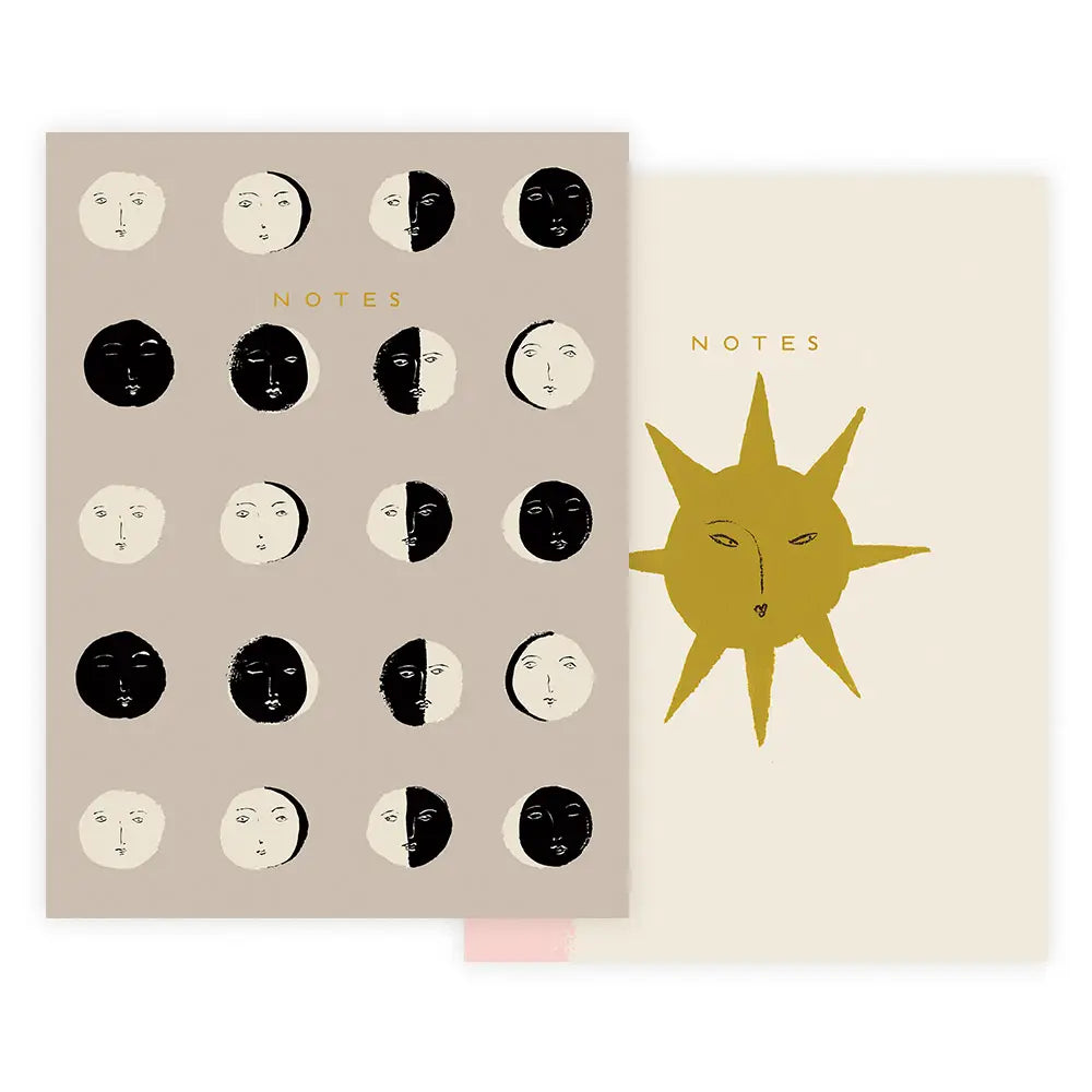 Moon Phases Notebook Set, Seedlings