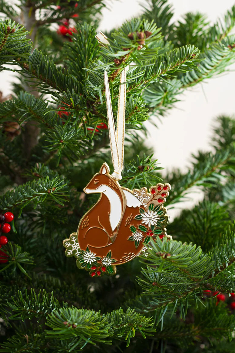 Mountain Fox Ornament