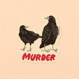 Murder Crow Sticker