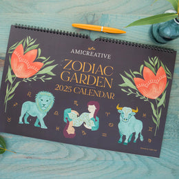 Zodiac 2025 Desk Calendar