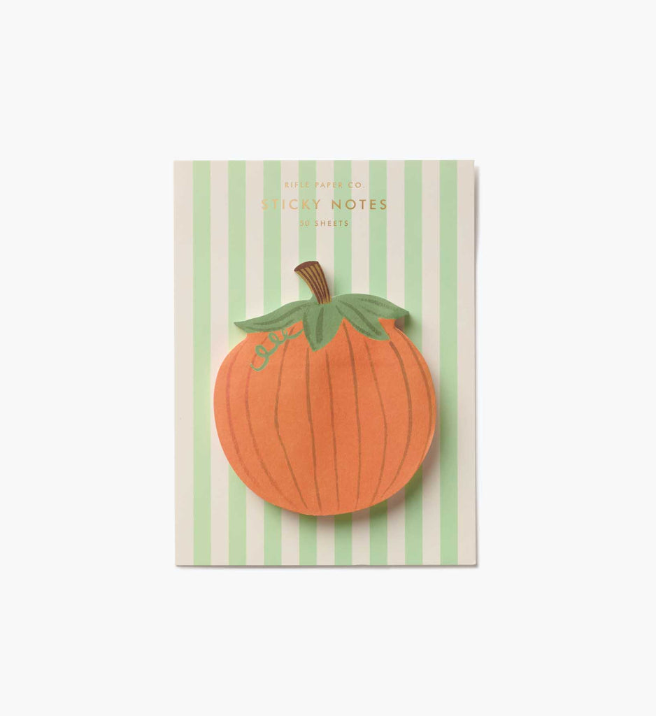 Pumpkin Sticky Notes