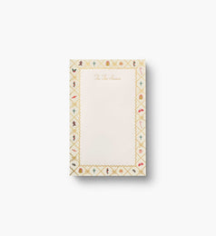 Holiday Argyle Notepad