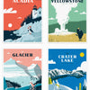 National Parks Postcard Set