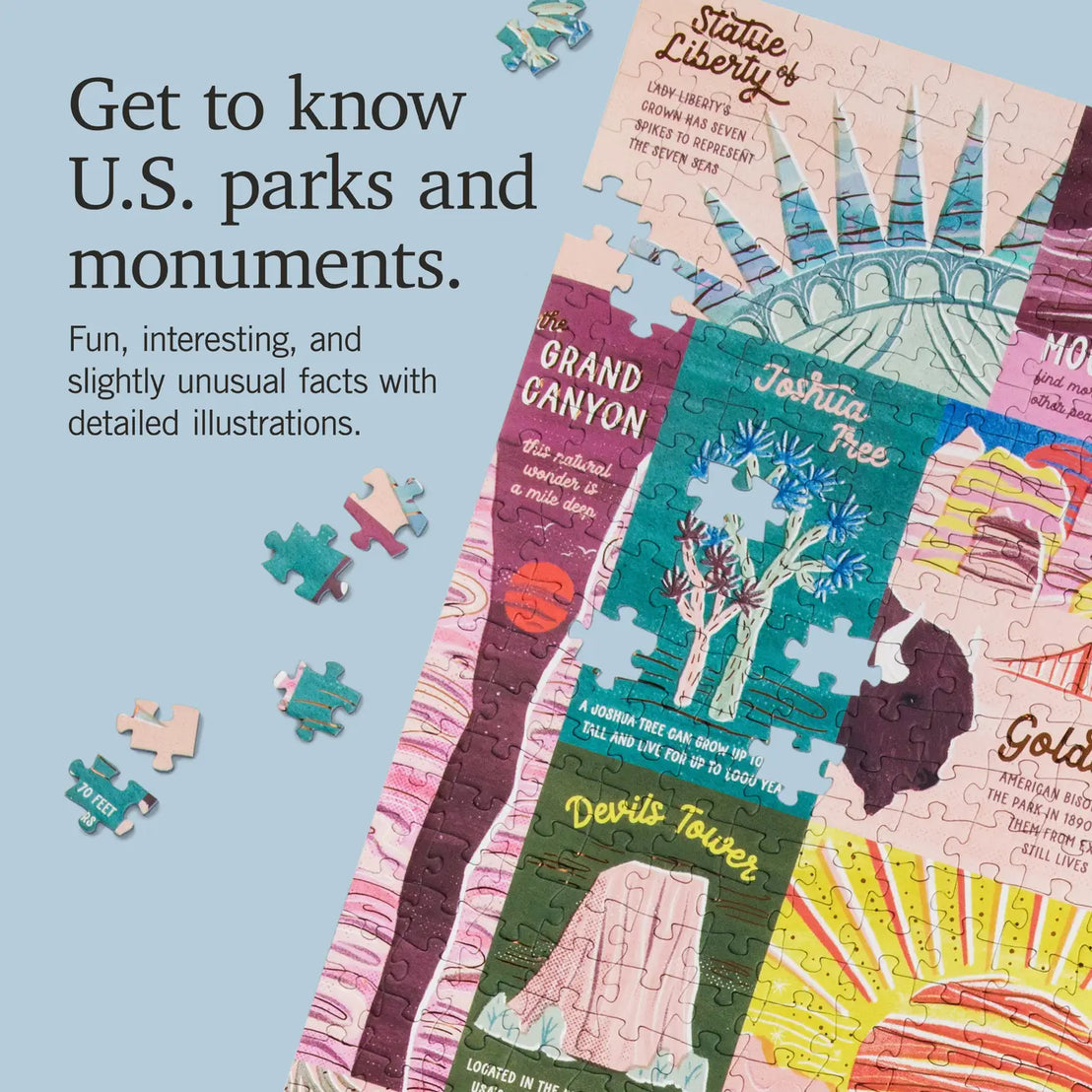 National Parks & Monuments Puzzle