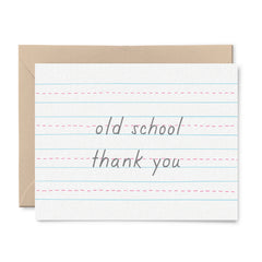 Old School Thank You, Tiny Hooray